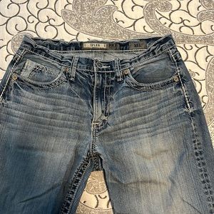 BKE. Tyler style. 31 LONG. Bootcut. 33 inseam. Button & zipper intact
